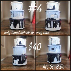 Tupperware Winter Wonderland Canisters